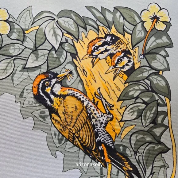 PERFECT Hermès Jungle Love Silk Scarf Leopards Robert Dallet - Picture 7 of 17